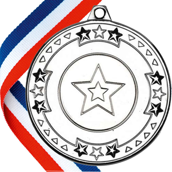 Star Edge 50mm Medal on a Ribbon