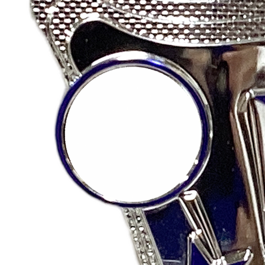 Silver Cup with Decorative Blue Stars (3871A) BW Trophies