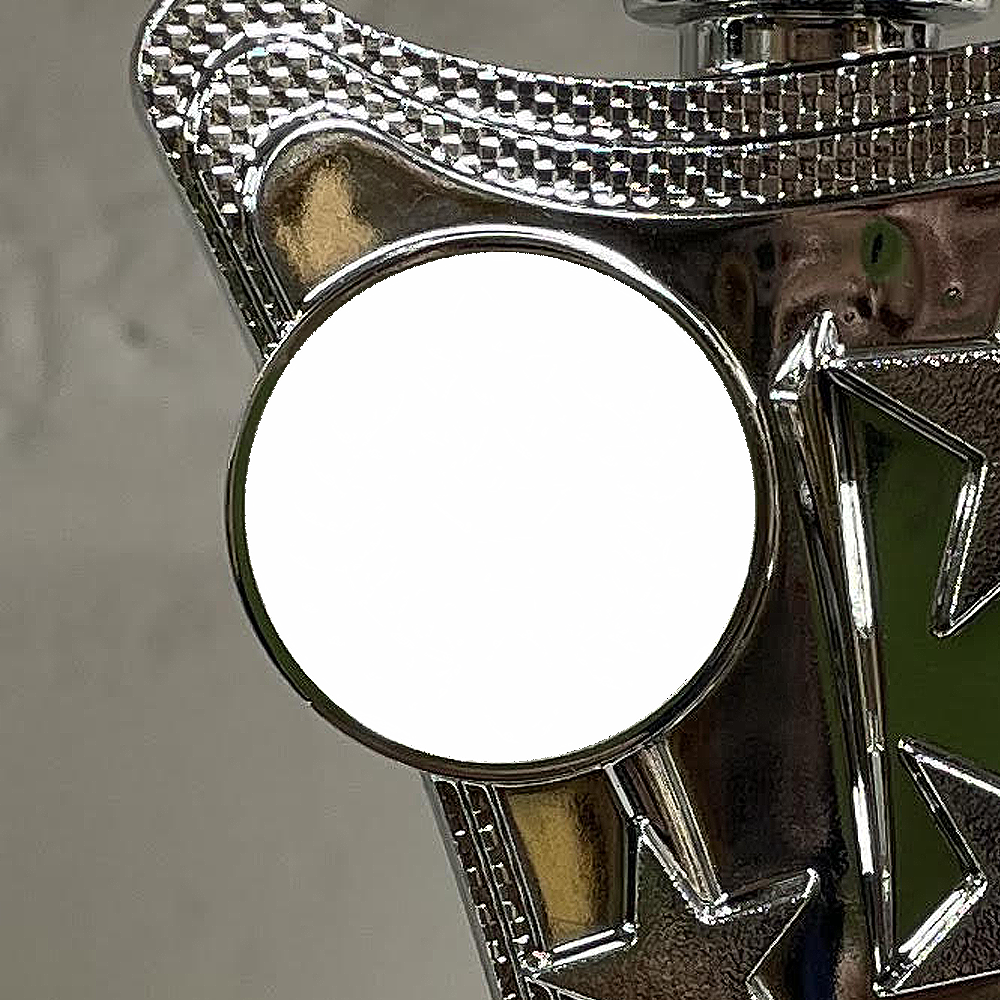 Silver Cup with Embossed Decorative Stars (3872B)