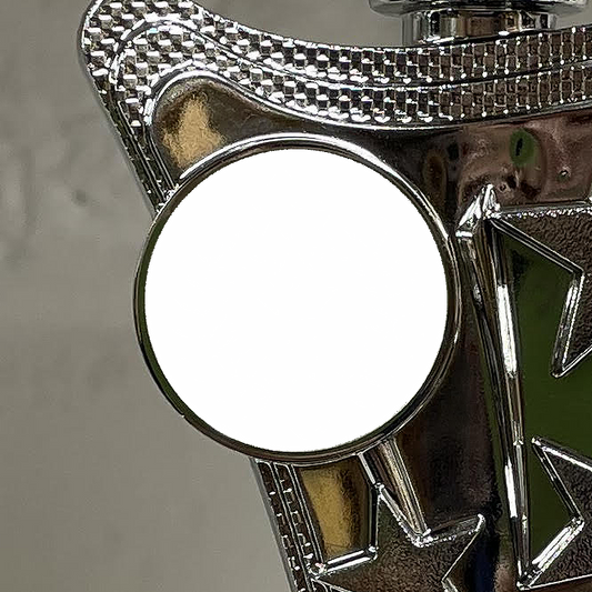 Silver Cup with Embossed Decorative Stars (3872B) BW Trophies