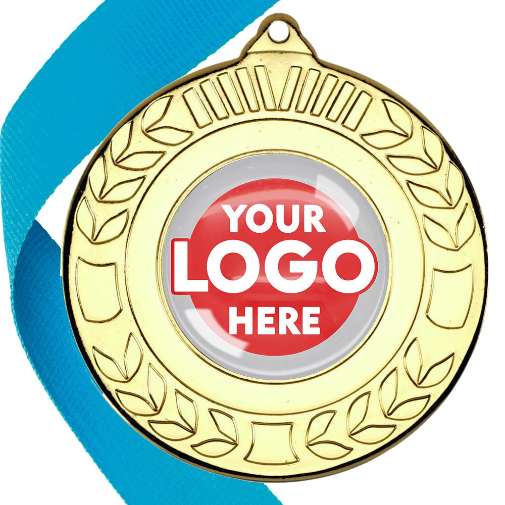 50mm Original Laurel  Medal on a Ribbon