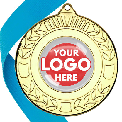 50mm Original Laurel  Medal on a Ribbon