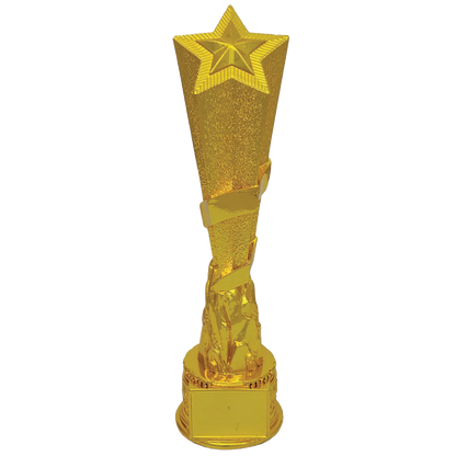 Gold Star Column Trophy