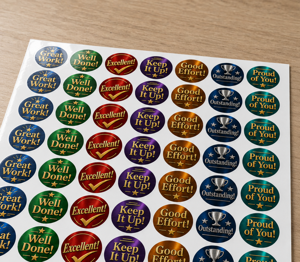 School Teacher's Sticker Sheet / Shiny 1