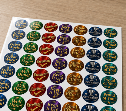 School Teacher's Sticker Sheet / Shiny 1