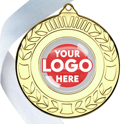 50mm Original Laurel  Medal on a Ribbon