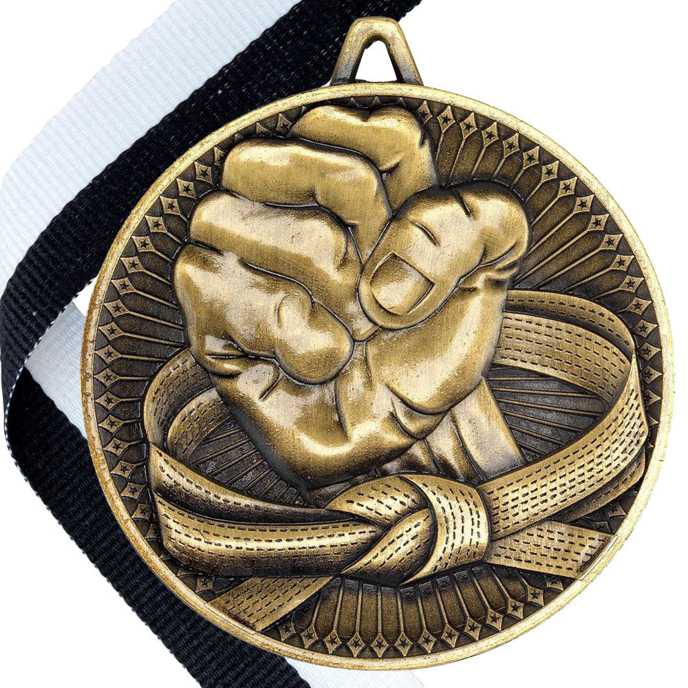 Martial Arts Antique 60mm Medal