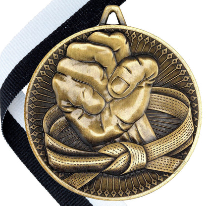 Martial Arts Antique 60mm Medal