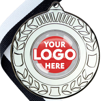 50mm Original Laurel  Medal on a Ribbon