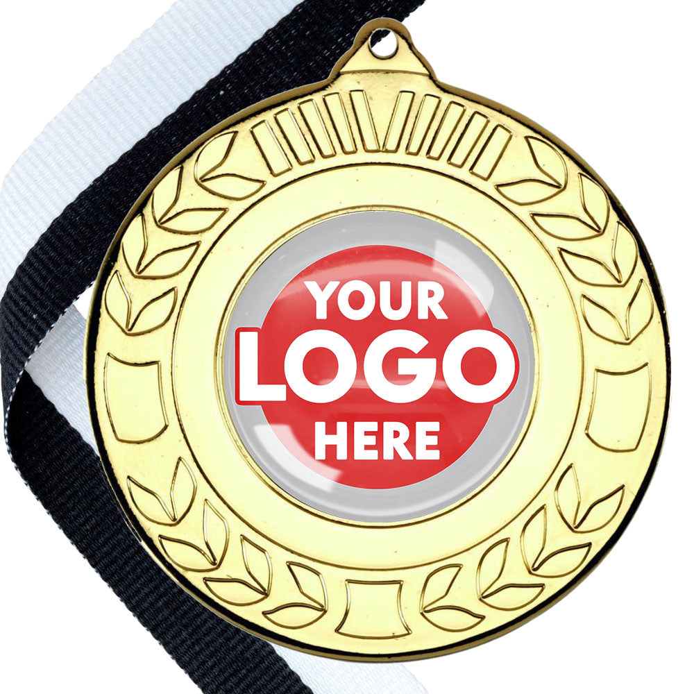 50mm Original Laurel  Medal on a Ribbon