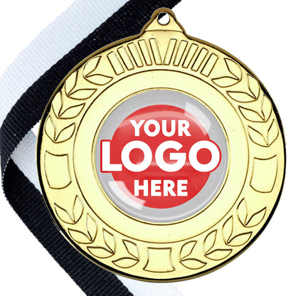 50mm Original Laurel  Medal on a Ribbon