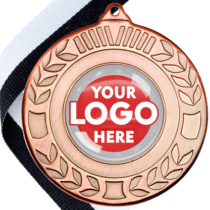 50mm Original Laurel  Medal on a Ribbon