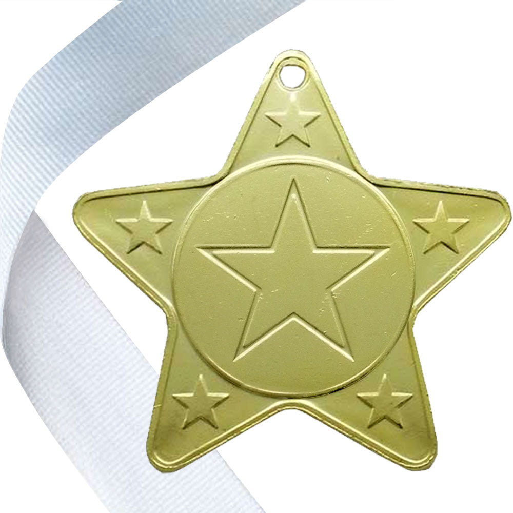 The Original - Star Shape Medal on a Ribbon