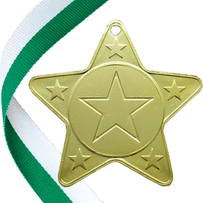 The Original - Star Shape Medal on a Ribbon