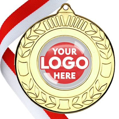 50mm Original Laurel  Medal on a Ribbon