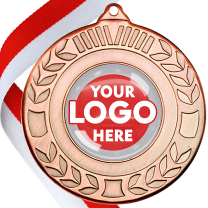 50mm Original Laurel  Medal on a Ribbon