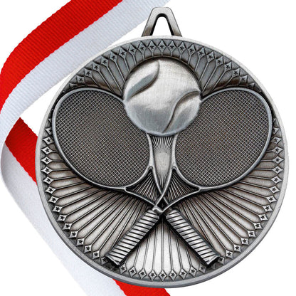 Tennis Antique 60mm Medal BW Trophies