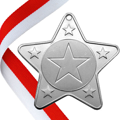 The Original - Star Shape Medal on a Ribbon