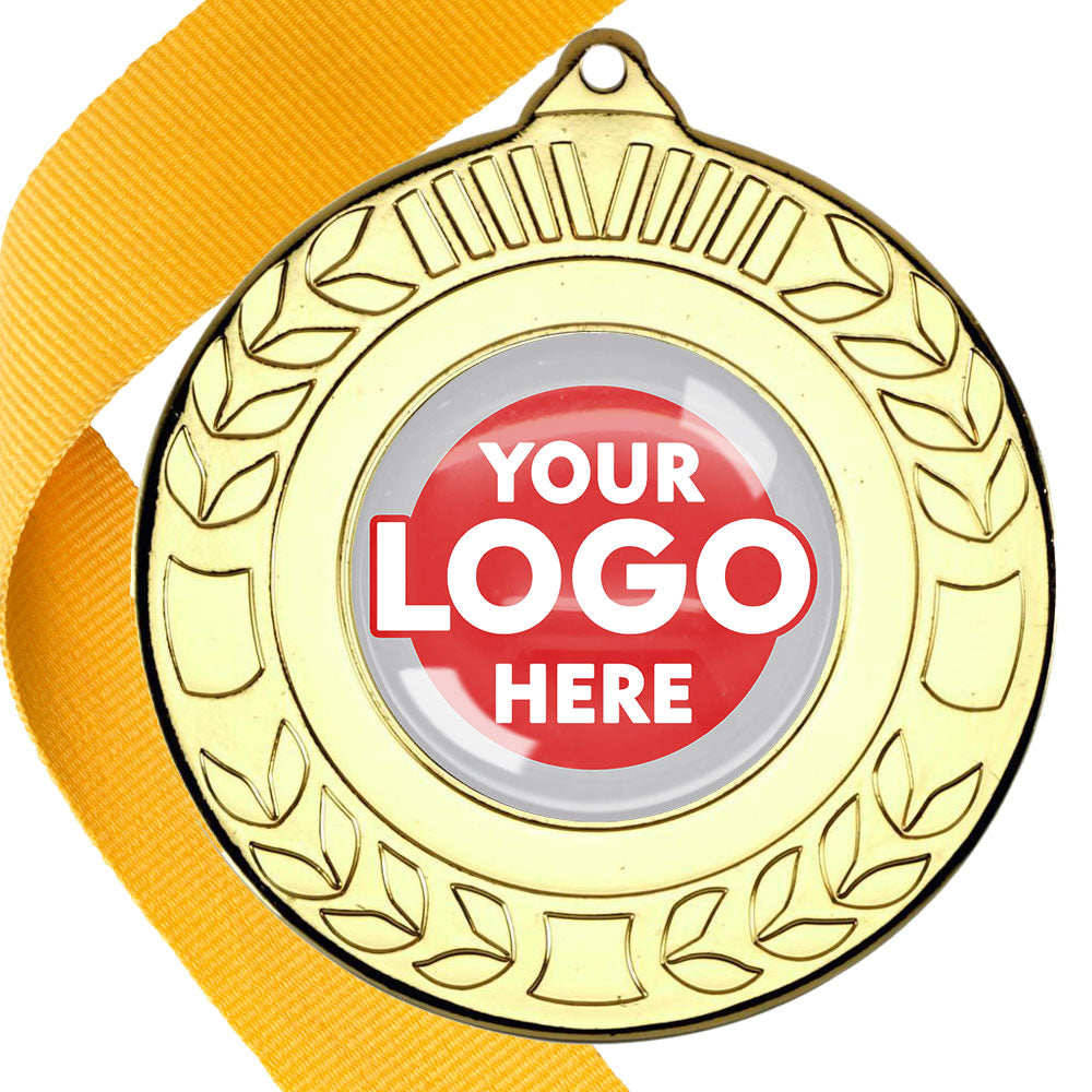 50mm Original Laurel  Medal on a Ribbon