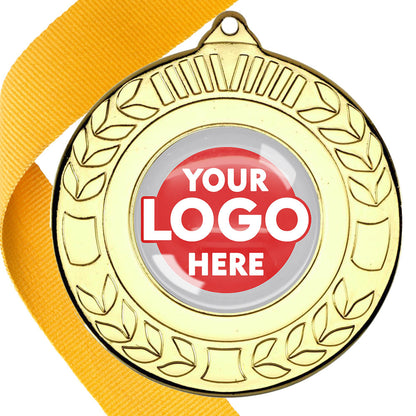 50mm Original Laurel  Medal on a Ribbon