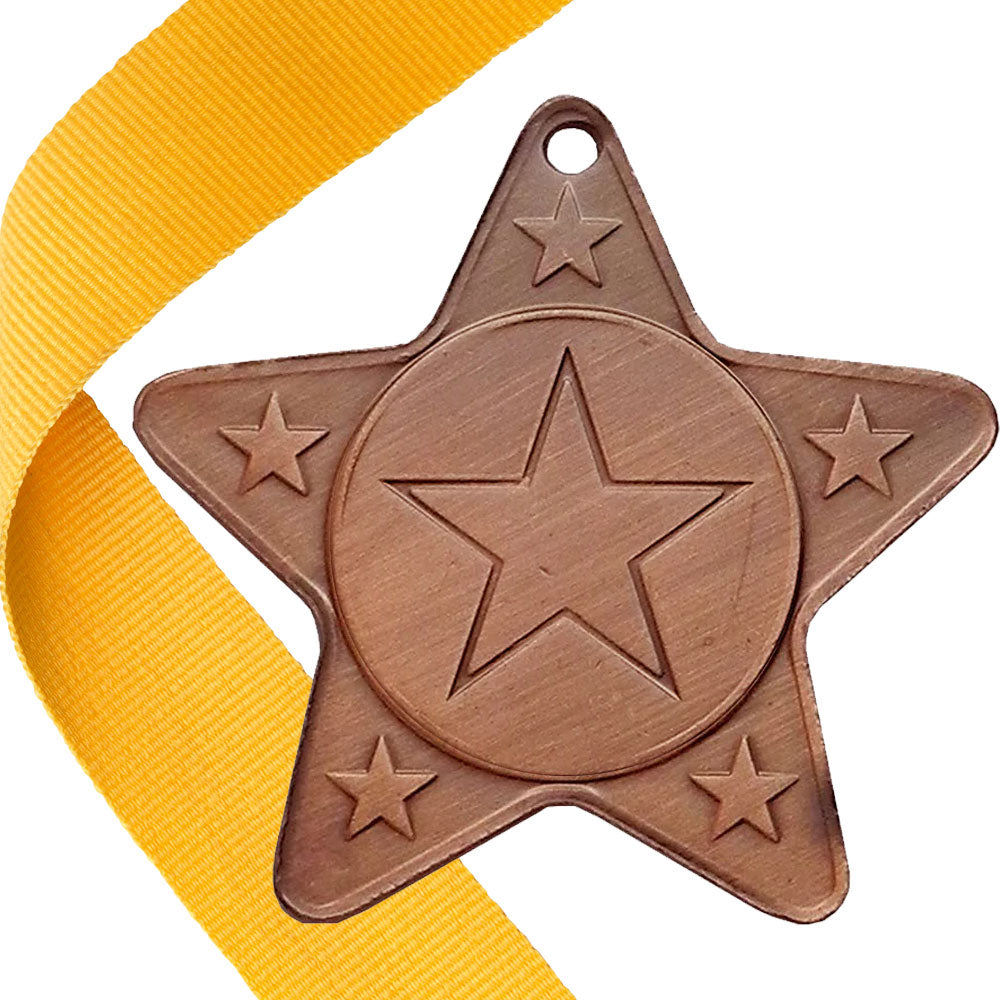 The Original - Star Shape Medal on a Ribbon