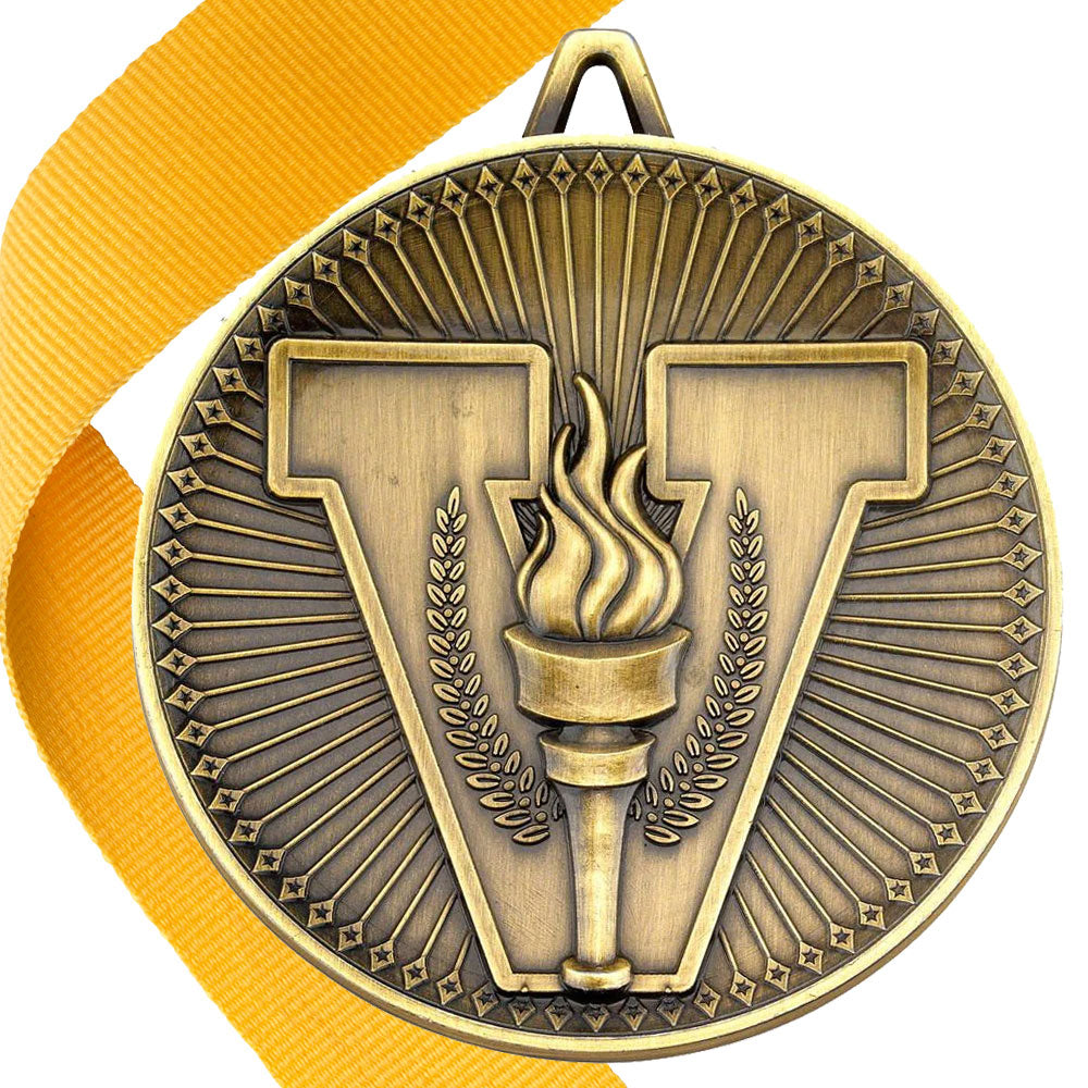 Victory Torch 60mm Medal