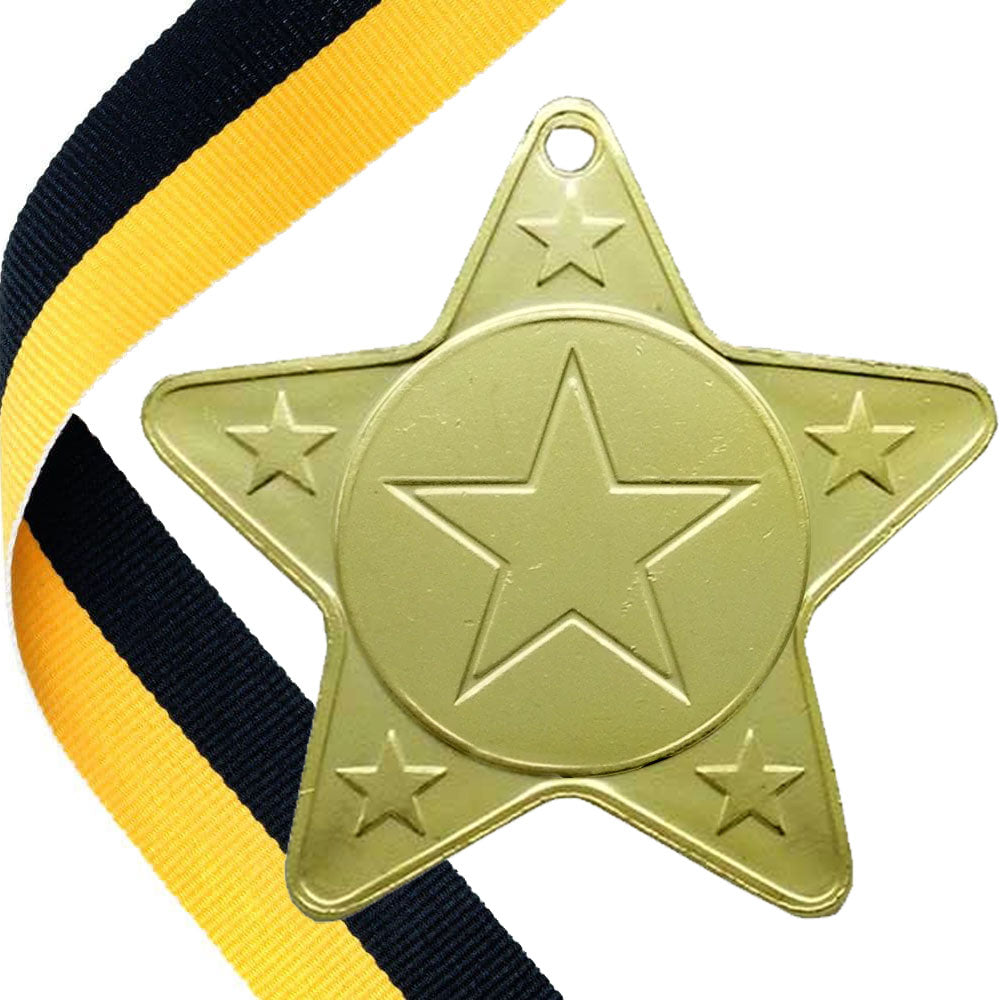 The Original - Star Shape Medal on a Ribbon