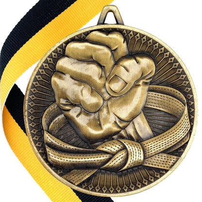 Martial Arts Antique 60mm Medal