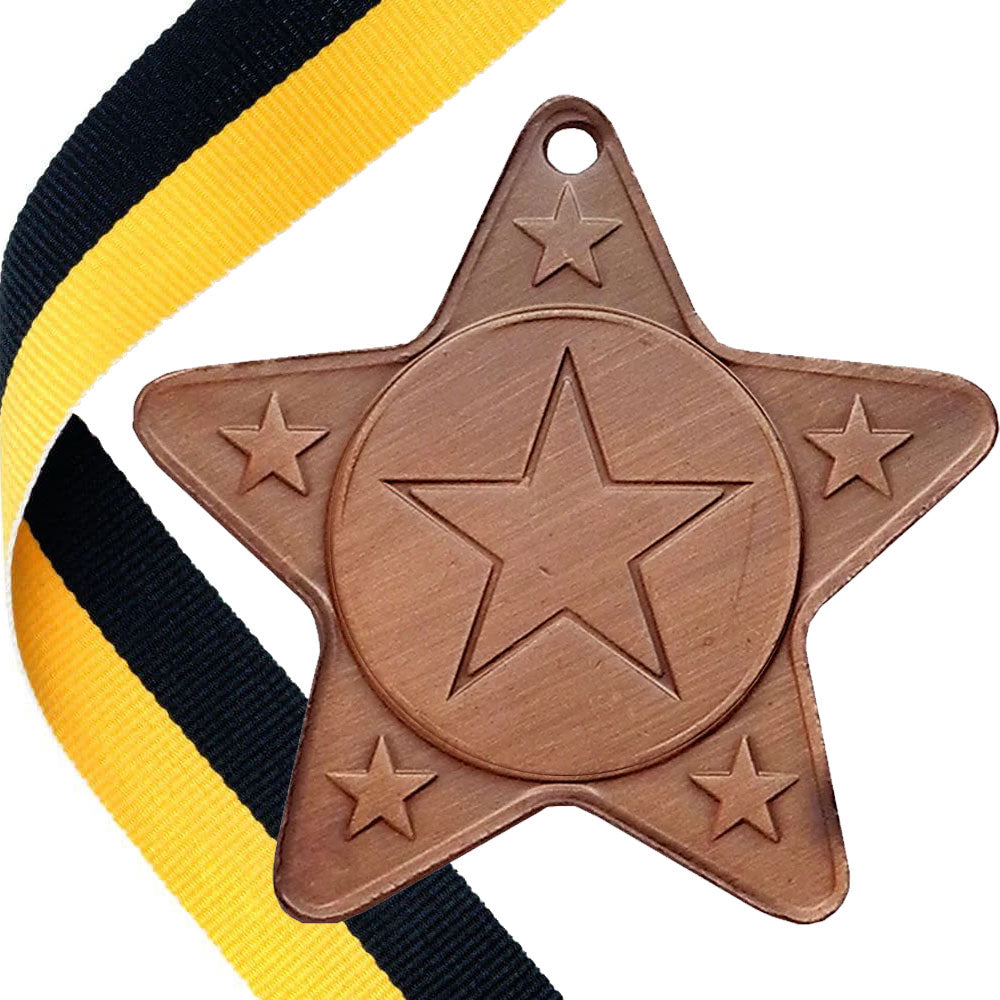 The Original - Star Shape Medal on a Ribbon