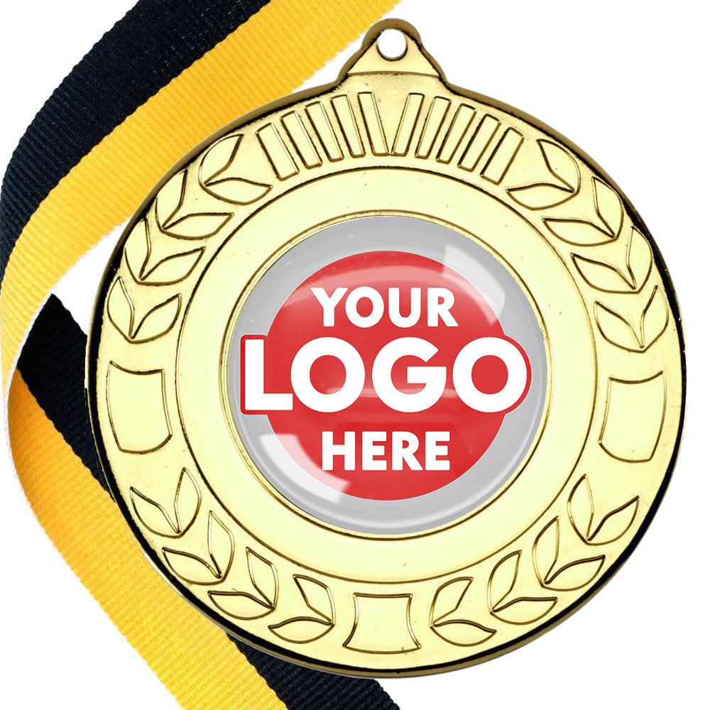 50mm Original Laurel  Medal on a Ribbon