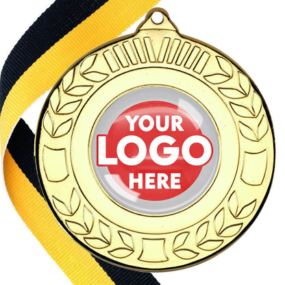 50mm Original Laurel  Medal on a Ribbon