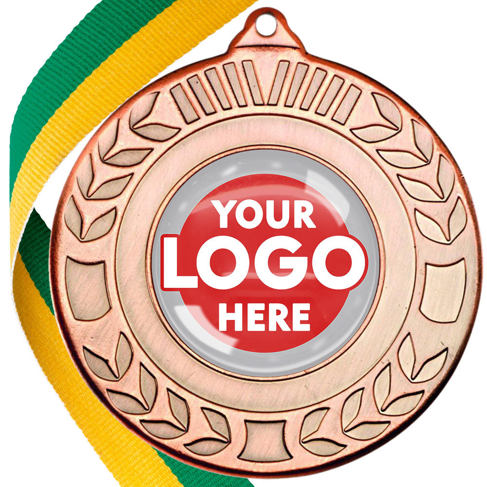 50mm Original Laurel  Medal on a Ribbon