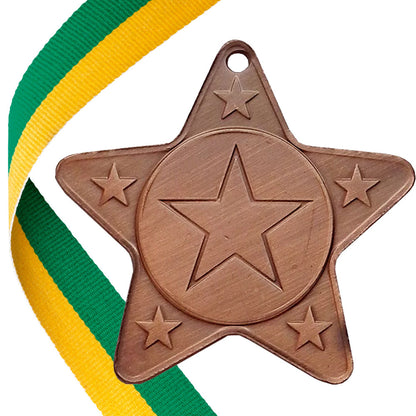 The Original - Star Shape Medal on a Ribbon