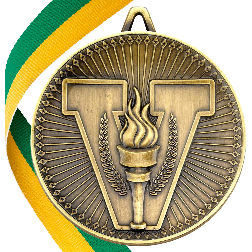 Victory Torch 60mm Medal