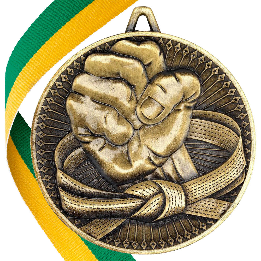 Martial Arts Antique 60mm Medal