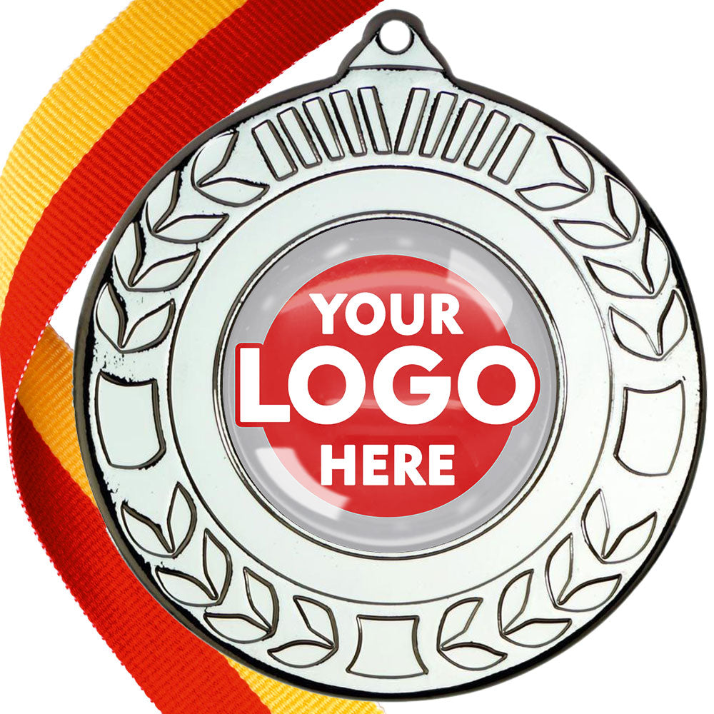 50mm Original Laurel  Medal on a Ribbon