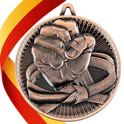 Martial Arts Antique 60mm Medal