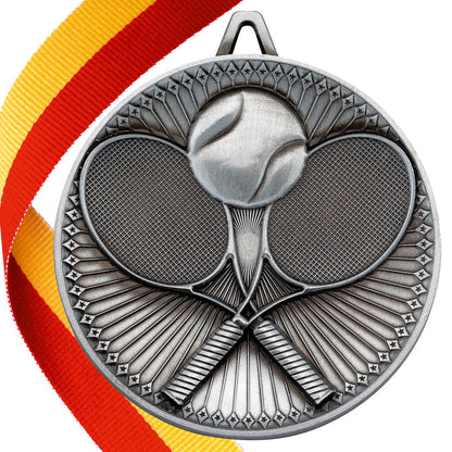 Tennis Antique 60mm Medal BW Trophies