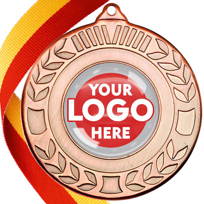 50mm Original Laurel  Medal on a Ribbon