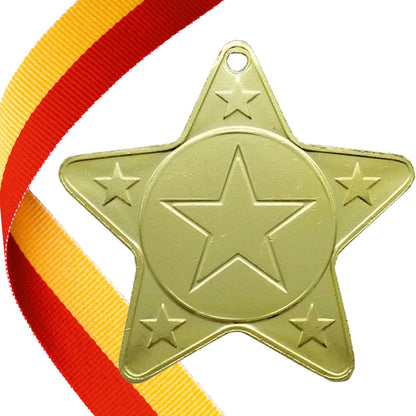 The Original - Star Shape Medal on a Ribbon