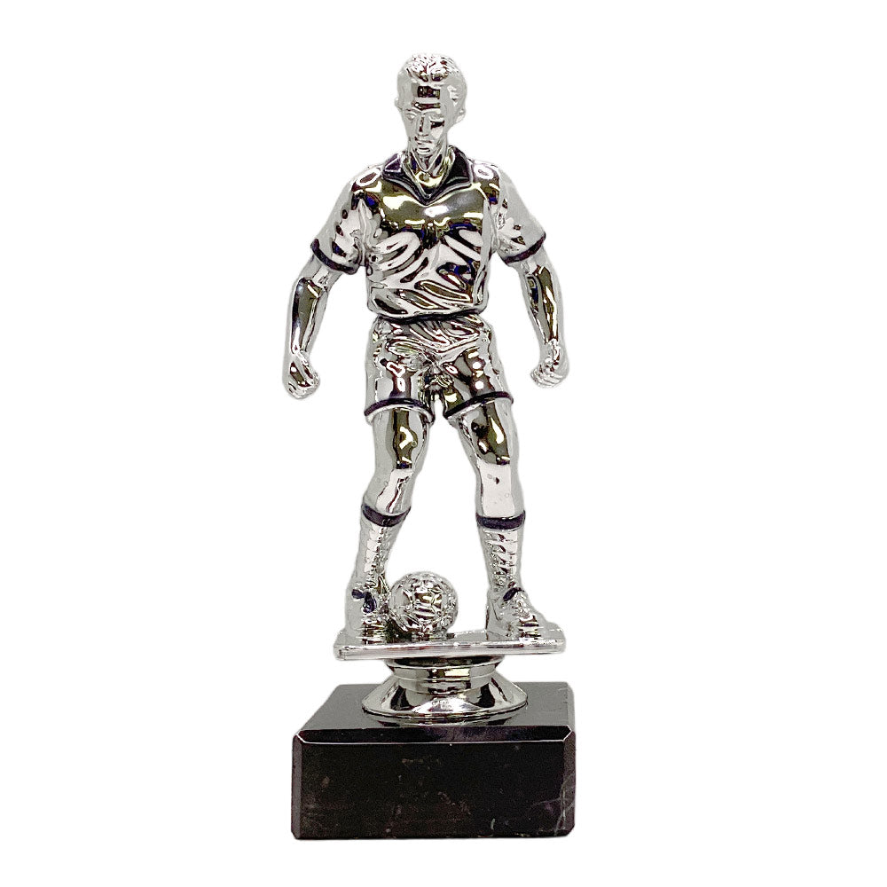Shiny Footballer on Marble Stand (1364B)