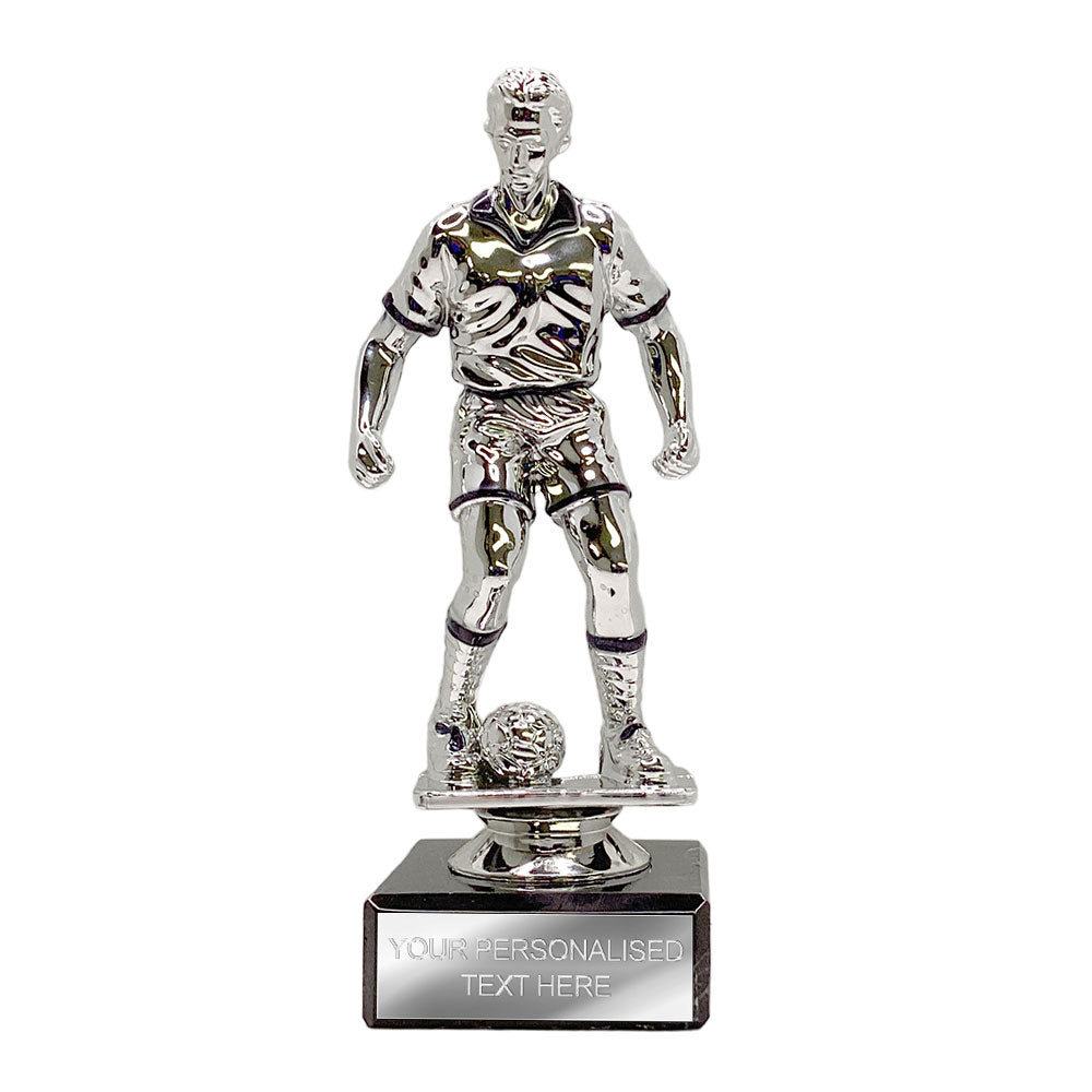 Shiny Footballer on Marble Stand (1364B)