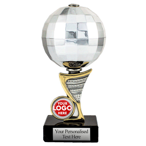 3D Disco Ball Silver Trophy (1770)