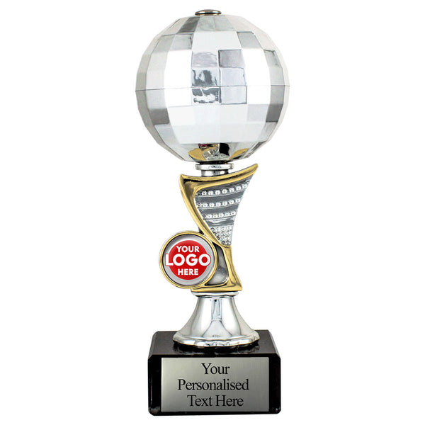 3D Disco Ball Silver Trophy (1770)