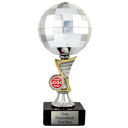 3D Disco Ball Silver Trophy (1770)