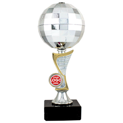 3D Disco Ball Silver Trophy (1770)