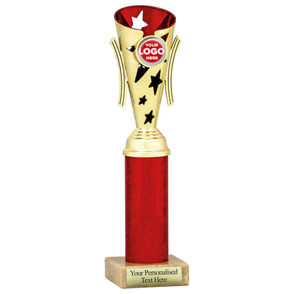 Star Design Tube Trophy (1966A/B/C/D/E/F) - 6 sizes available
