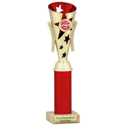 Star Design Tube Trophy (1966A/B/C/D/E/F) - 6 sizes available