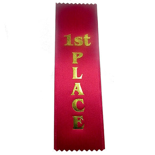 Participant / Place Ribbons (1st, 2nd, 3rd, 4th, 5th or 6th)