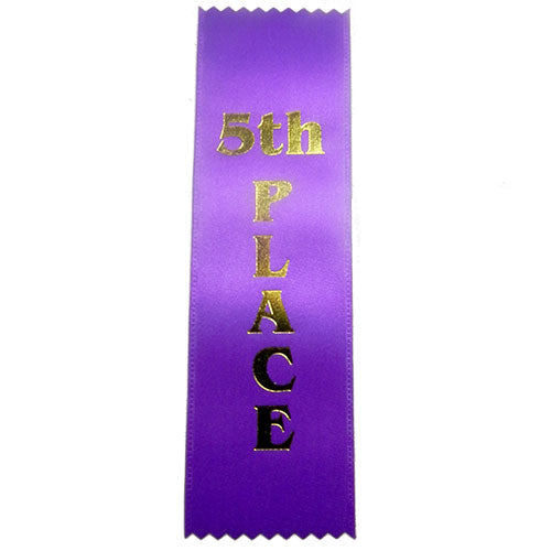 Participant / Place Ribbons (1st, 2nd, 3rd, 4th, 5th or 6th)